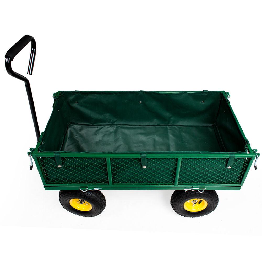 Chariot charrette de jardin main 350 kg outils jardinage 0208002 - Helloshop26