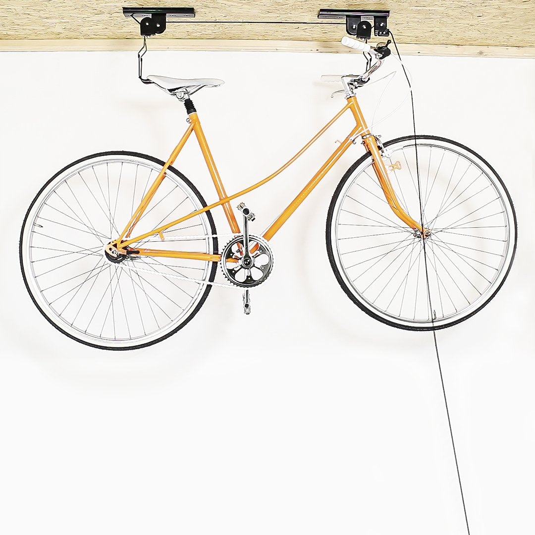 Rangement porte-vélo plafond