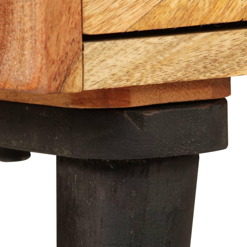 Buffet bahut armoire console meuble de rangement bois de manguier massif 85 cm 4402217 - Helloshop26