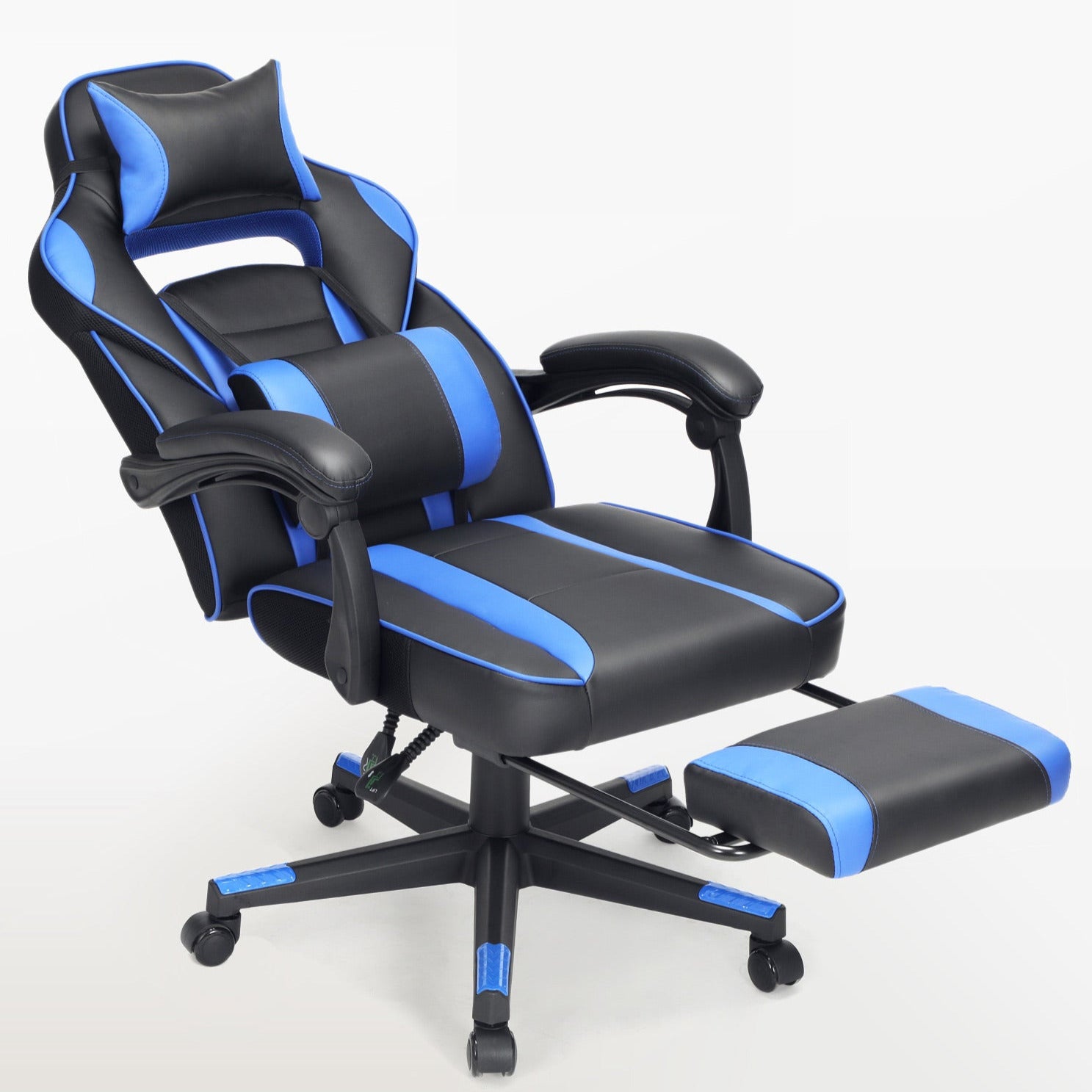Chaise Gaming Fauteuil Gaming avec Repose-tête et Repose-Pieds