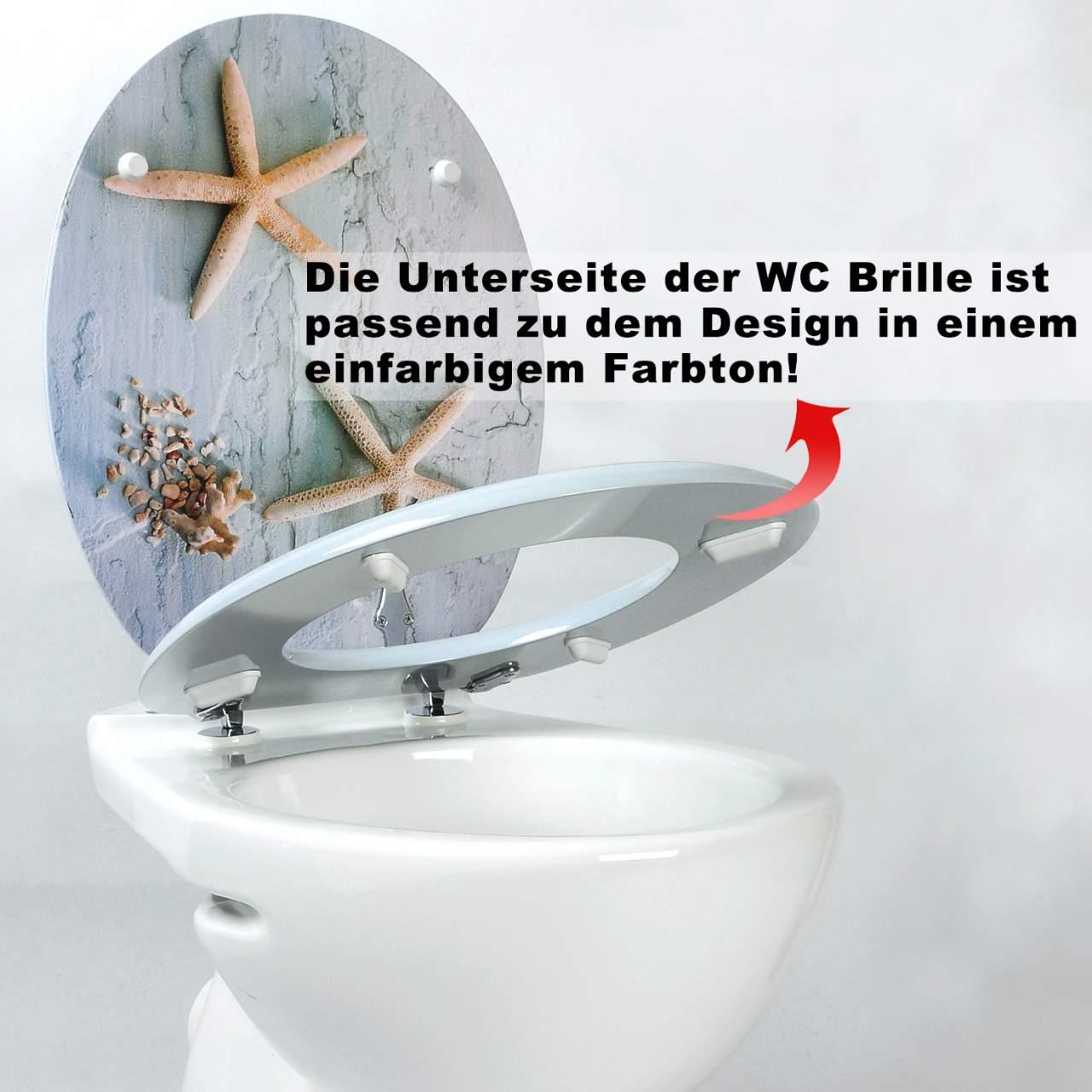 Abattant WC design bois MDF