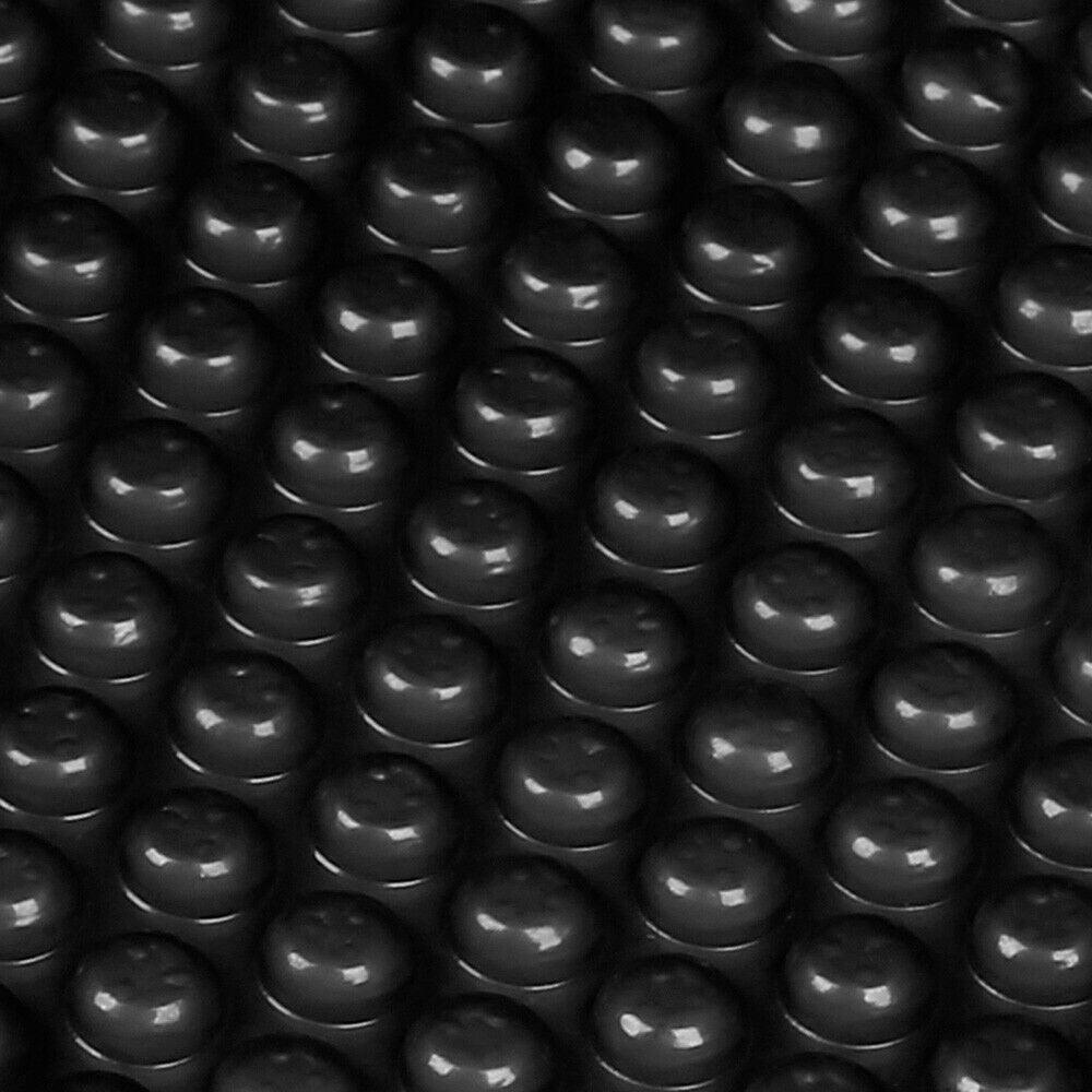 Bâche à bulles 5x8 m couverture de piscine solaire chauffage de bassin noir 16_0000308 - Helloshop26