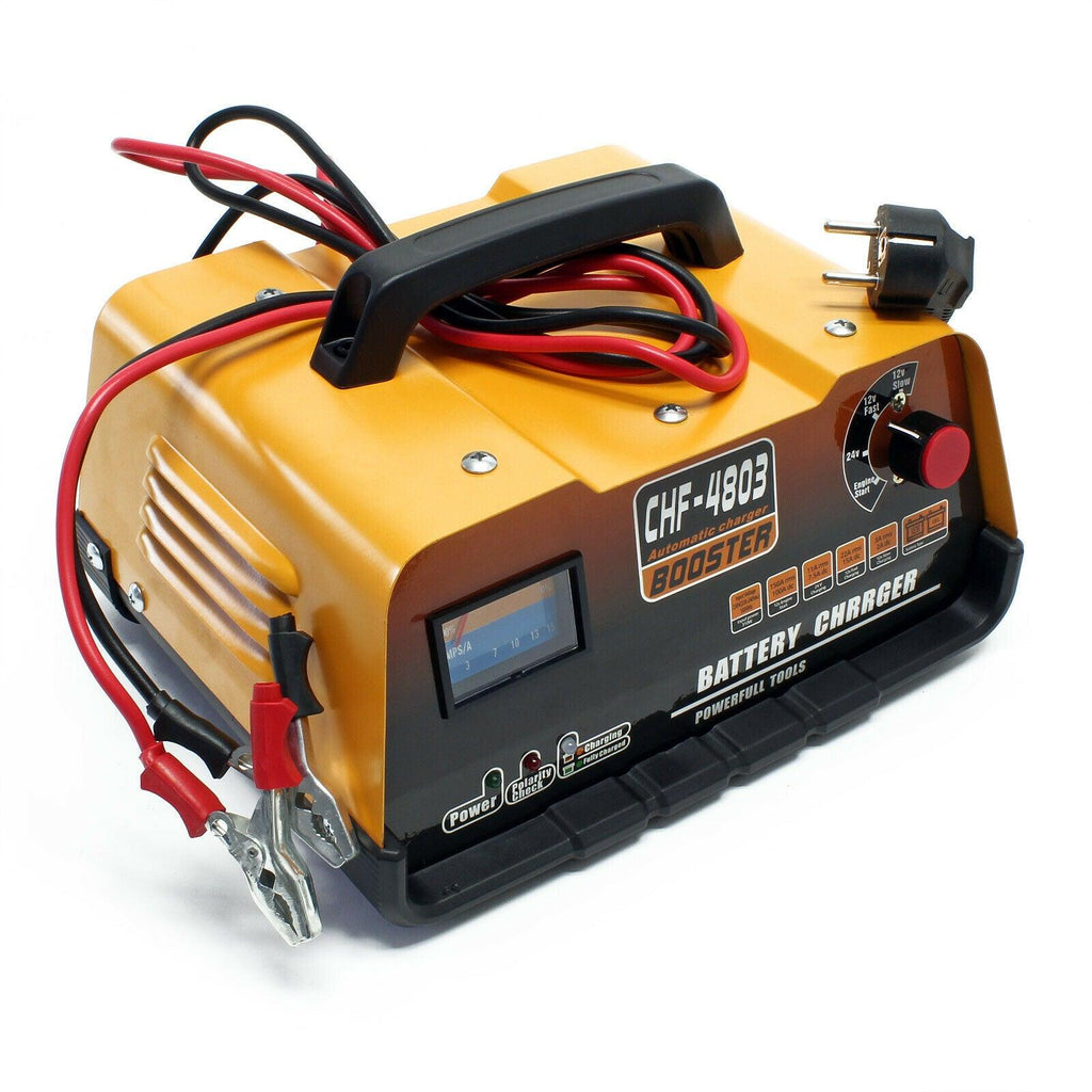Chargeur de batterie moto voiture auto rapide batteries 12v et 24v  16_0001704
